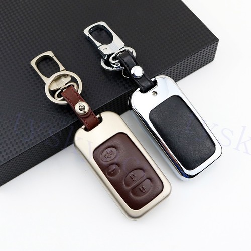 Metal Key Case Fob Bag Holder Ring For Toyota RAV4 Avalon Camry Highlander 07-11 - Picture 6 of 7