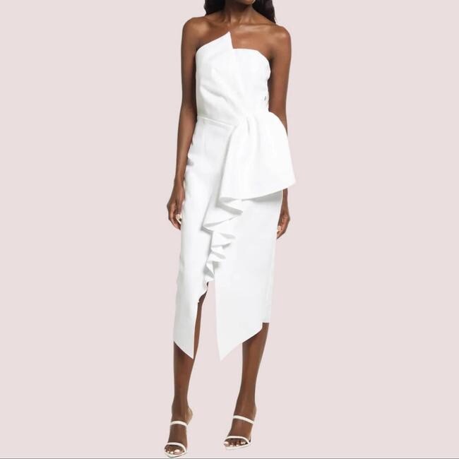 ELLIATT Reception Dress Ivory White Party Wedding Formal S NWOT $170 | eBay
