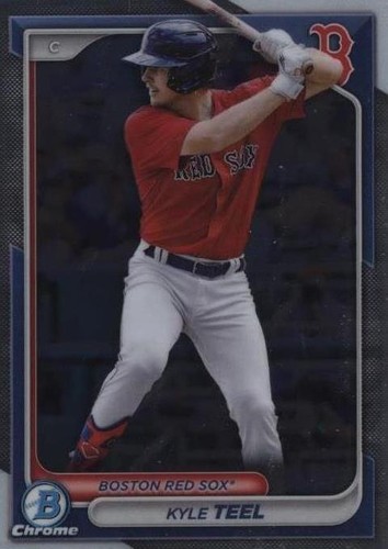 PSA 10 KYLE TEEL AUTO 1st 2024 Bowman Chrome Autograph RED SOX RC 