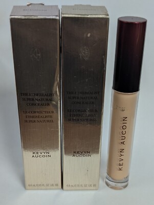 2PCS KEVYN AUCOIN ETHEREALIST SUPER NATURAL CONCEALER #30810 EC CONCEALER 0.15oz