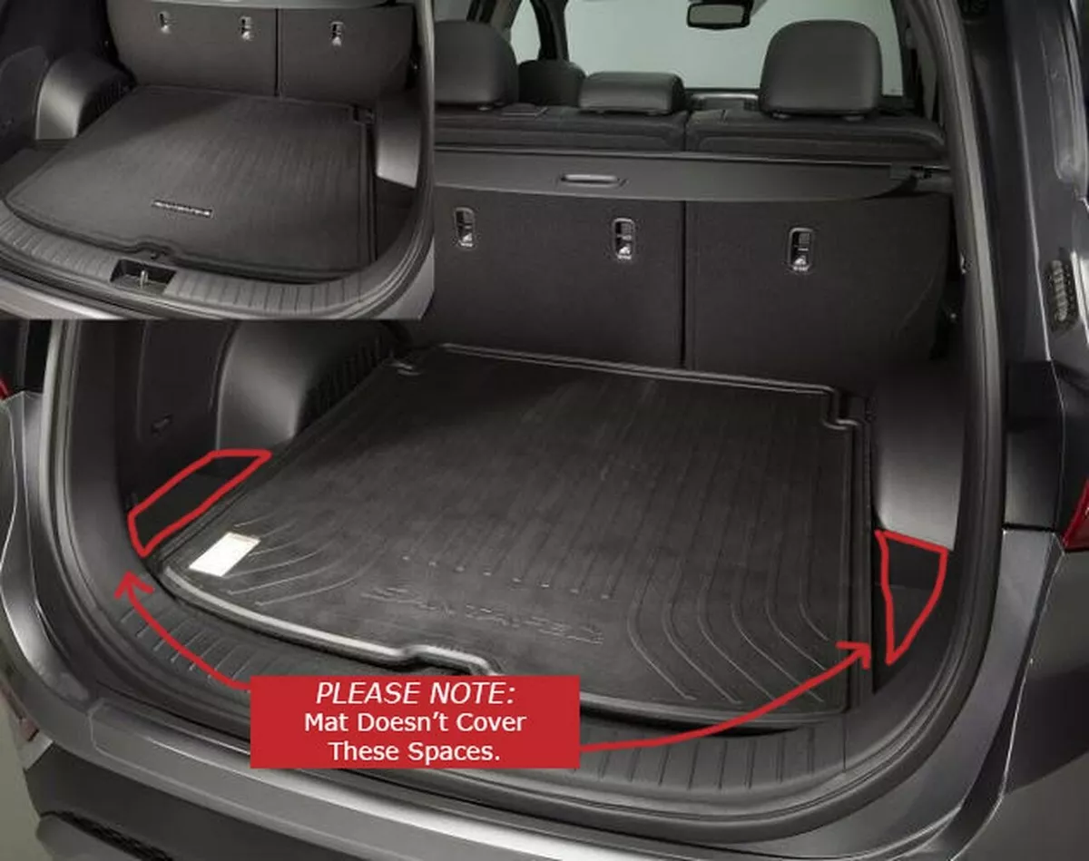 Hyundai santa online fe cargo tray