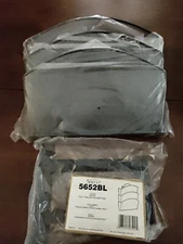 Safco Onyx Three Pocket Letter Size Hanging Mesh Pocket File, 5652BL