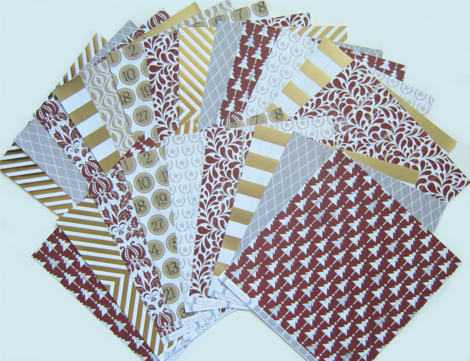 Teresa Collins (TINSEL & COMPANY ) Textured Paper & Embellishments (C) Save 65 846831051220 eBay