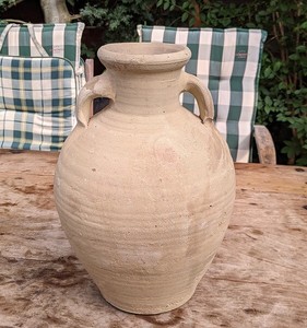 Amphore ca.40 cm aus Terracotta Terrakotta Deko Garten Landhaus Vase
