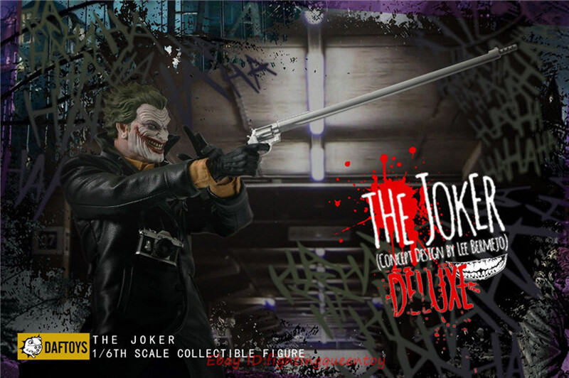 「1/6 フィギュア DAFTOYS ジョーカー」 DAFTOYS The Joker Cartoon Version1/6 Figure Full Set With