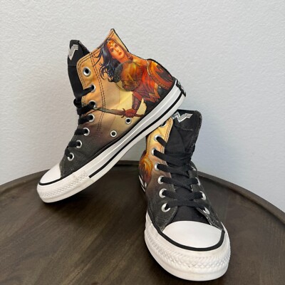 Converse Chuck Taylor All Star DC Comics Rebirth Wonder Woman High Shoes  W6/M4