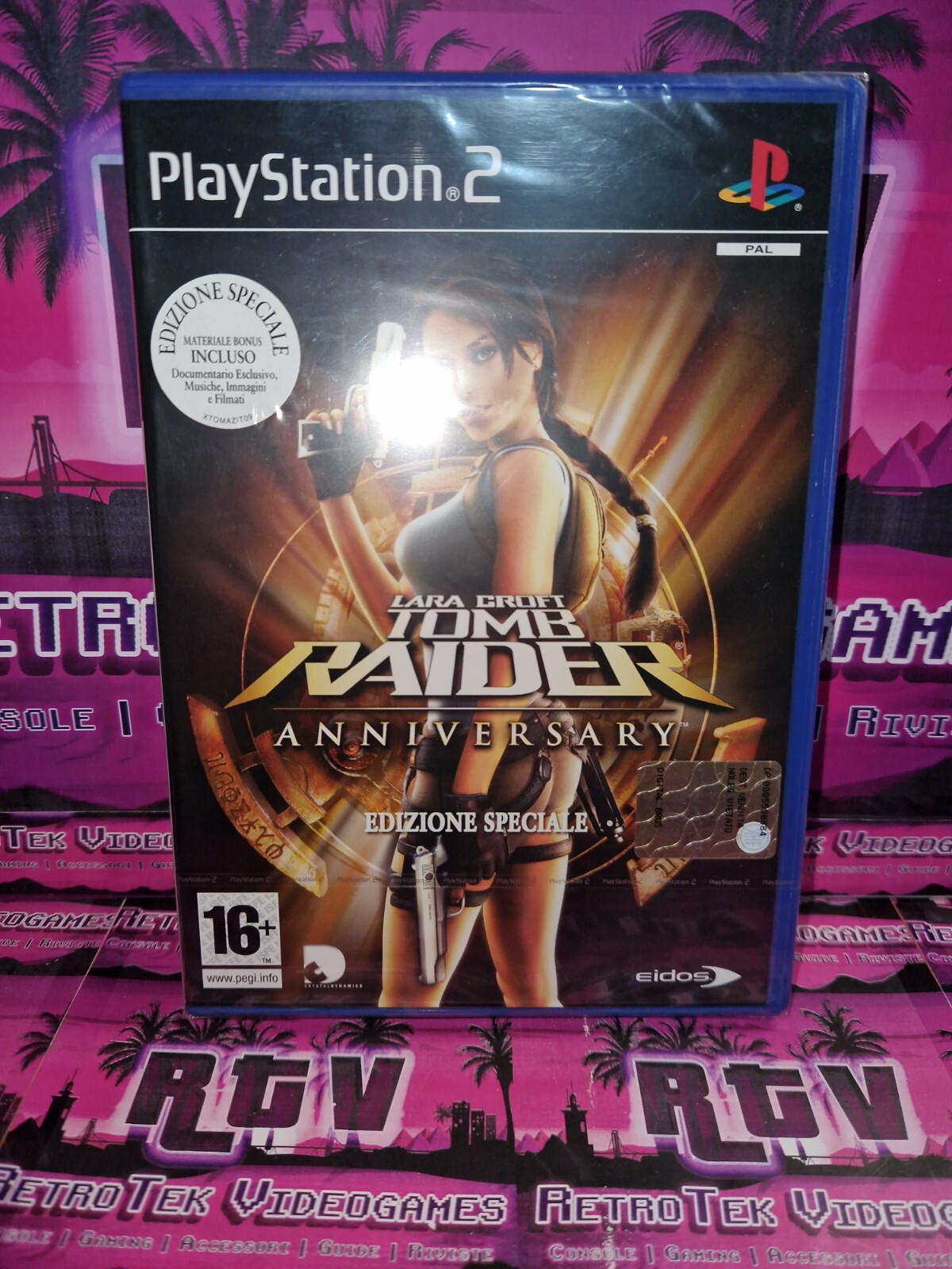 Tomb Raider Anniversary PS2 PAL ITA Sigillato - Edizione 10° Anniversario