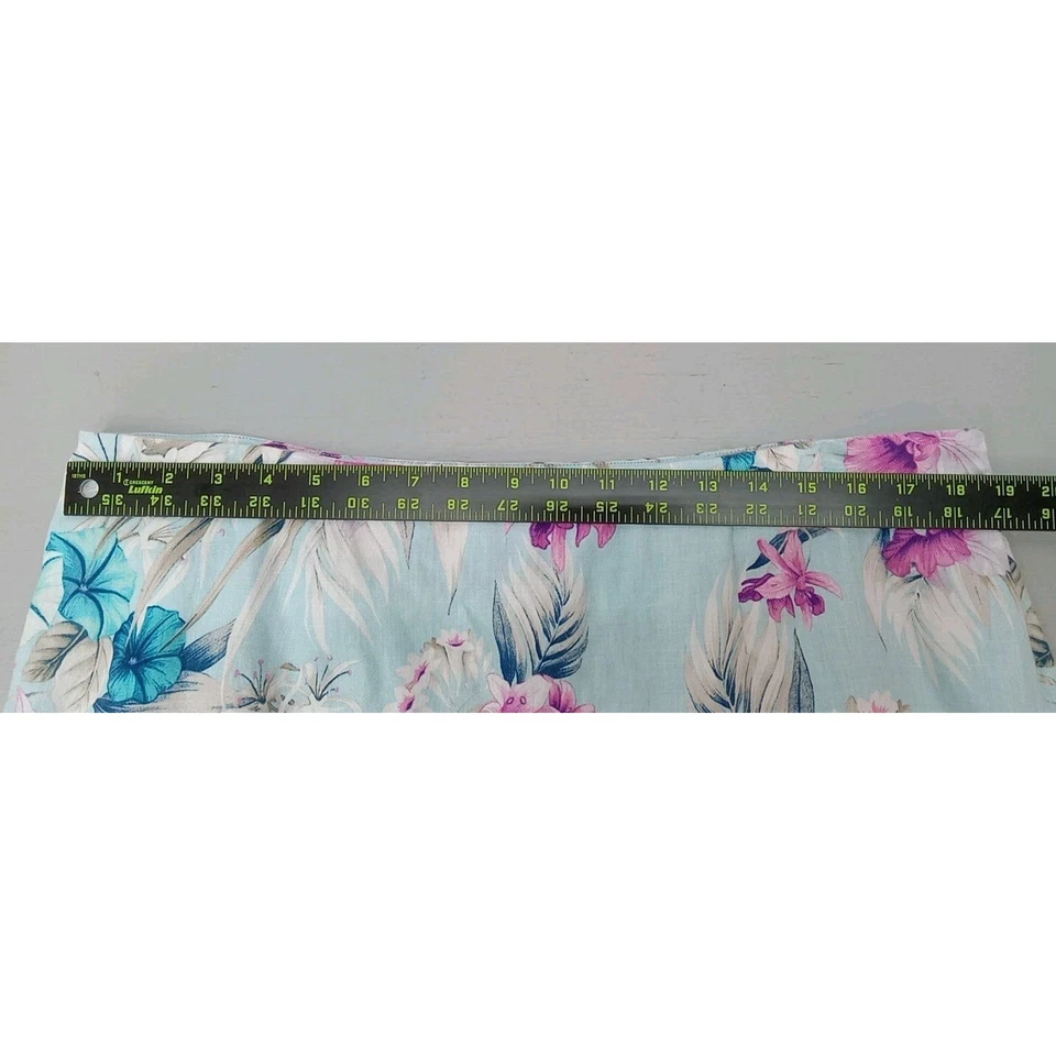 Tommy Bahama Mujer 100% Lino Tropical Estampado Floral Lino Falda Talla 16 Playa Foto 4 de 4