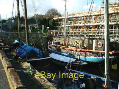 Foto 6x4 Penryn Kai Schiffe drängen sich in die Slipanlage auf der Nordseite von c2005
