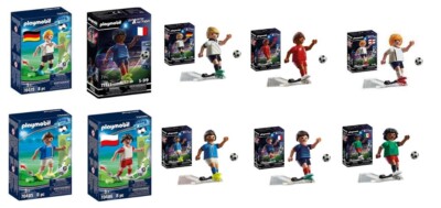 PLAYMOBIL  Sports & Action Fussball Fussballspieler Spielfigur   zum Auswählen