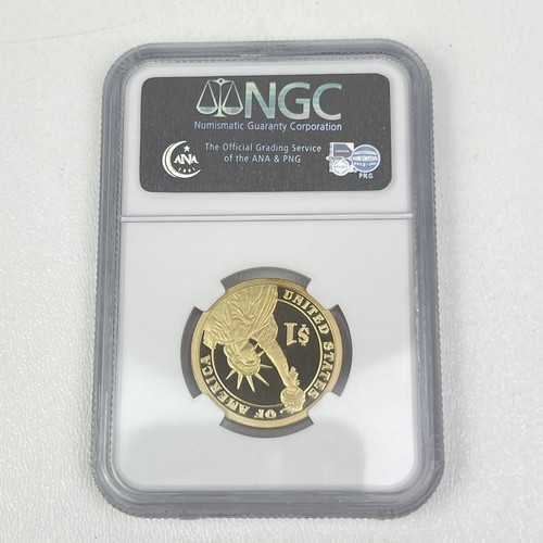 2007 S Presidential Dollar 2nd John Adams $1 PR69 Ynltra Cameo NGC - Picture 5 of 11