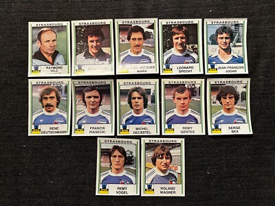 Lot 21 Stickers Images Vignettes Cromos BREST STADE BRESTOIS 29 PANINI