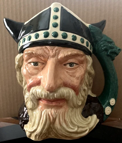 Royal Doulton:  1958 "Viking" (D 6496) 7" Mug/Jug "RARE Beauty"!!