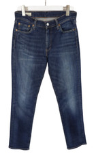 Levi's 511 Premium Big E Jeans Uomo W30/L32 Slim Fit Whiskers Nuovo Denim