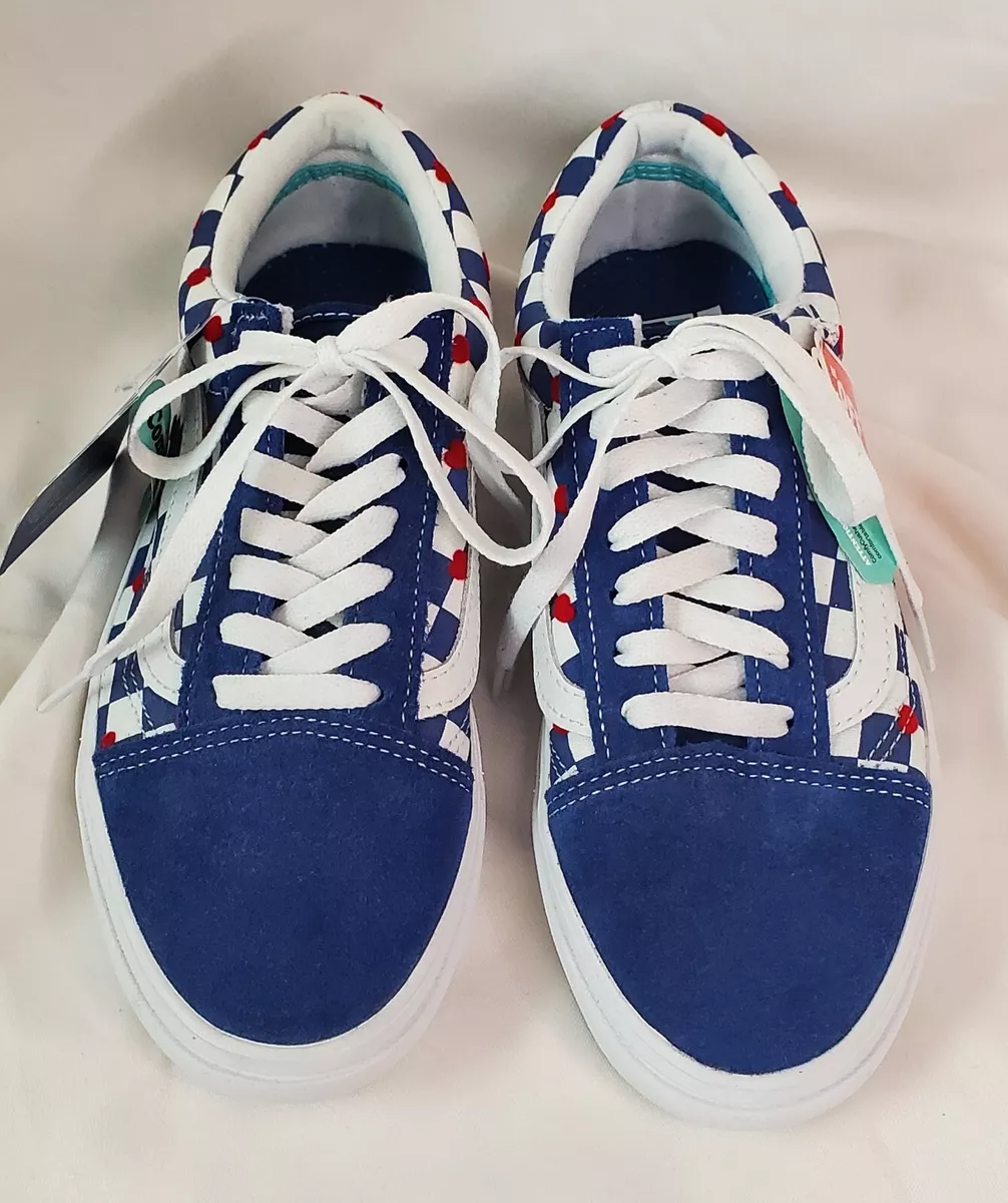 Blue original shop vans