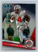 2023 Bowman University Chrome #109 Julian Fleming Ohio State Buckeyes