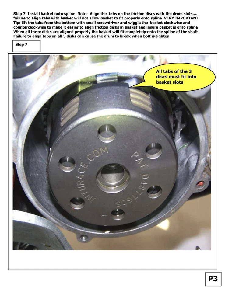 KTM SX50 IRP 3 Disc Clutch Refresh Kit 09-25 Husq TC 50 17-25 Gas Gas MC 21-25 - Image 4 of 4