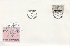 FDC Aland Mariehamn 01.03.1993