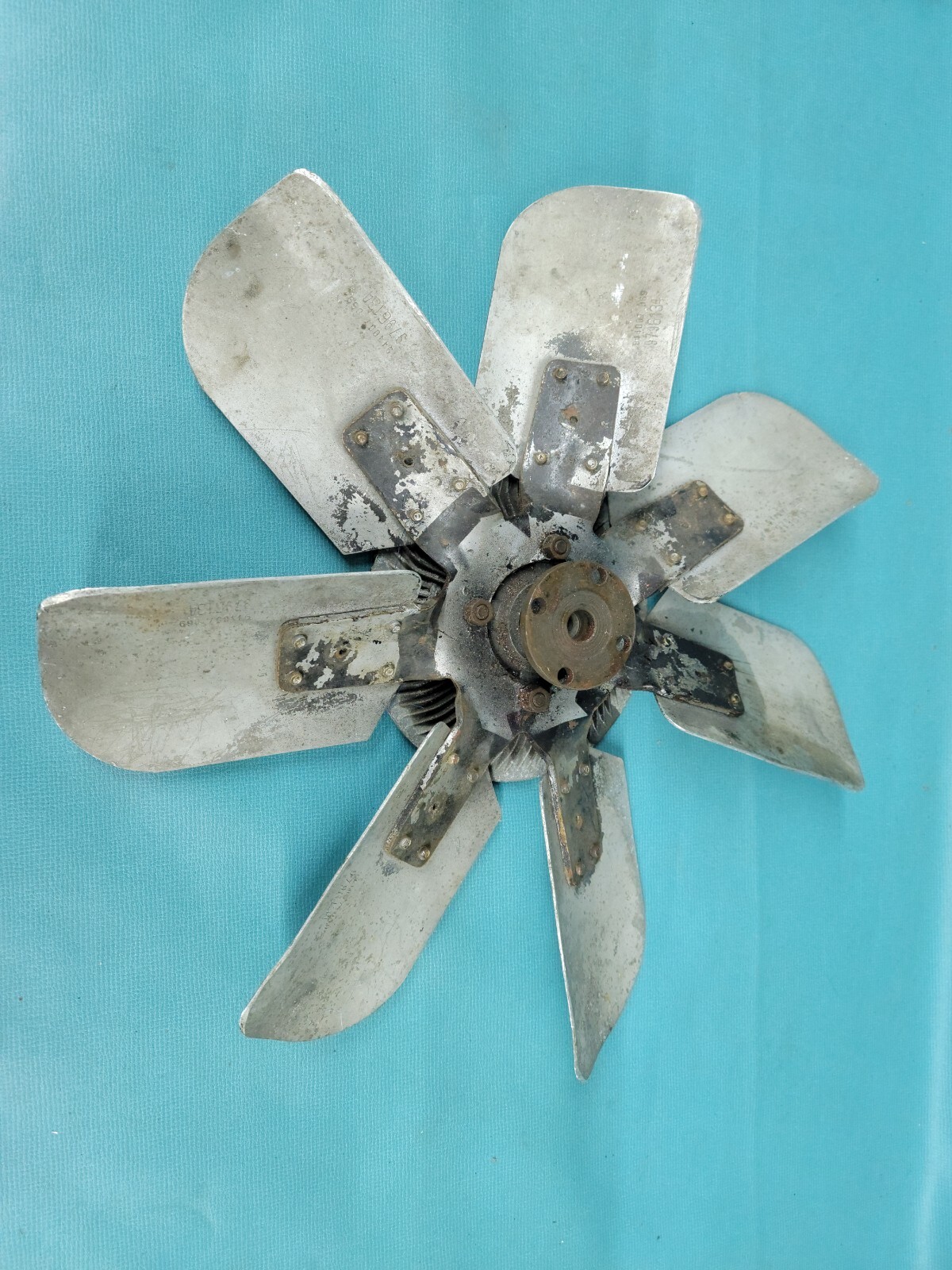 ORIGINAL 69 PONTIAC GTO LE MANS 7 BLADE CLUTCH FAN BLADE 9796134 D69 eBay