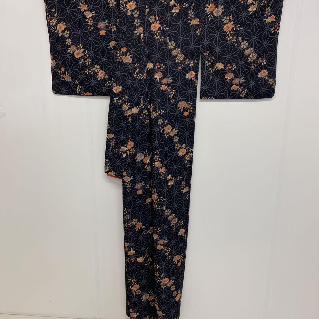 JAPANESE KIMONO FINE PATTERN 167.5 cm 5' 6