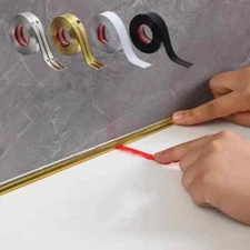 Self Adhesive Wall Corner Decor Molding Trim Furniture Wall Edge Protection Tape