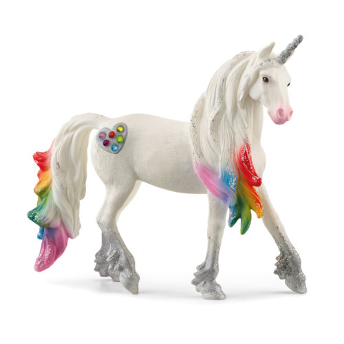 Schleich: Bayala - Rainbow Love Unicorn Stallion, Collectible Toy Figure, Kids