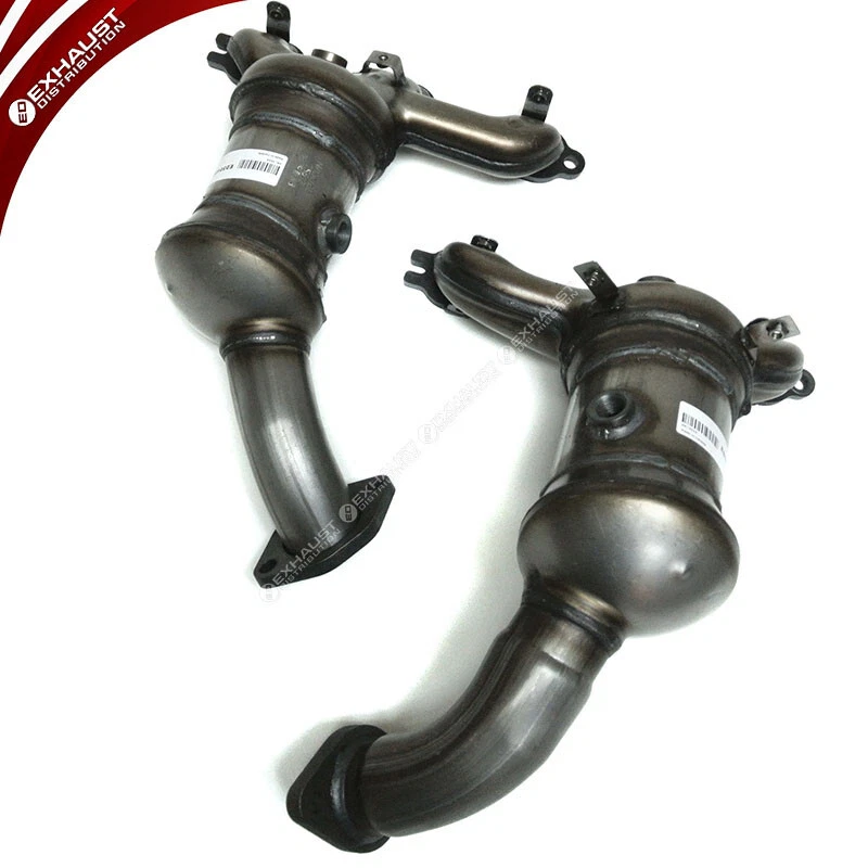 PAR DE 2 PEÇAS VOLKSWAGEN ROUTAN 4.0L 2009-2010 Coletor Conversor Catalítico - Imagem 4 de 4