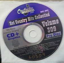 60309     COUNTRY  CHARTBUSTER  KARAOKE CDGS LOT OH