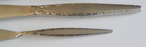 VTG Oneida Community VENETIA Stainless Steel SET 9 Dinner Knives+1 Master Butter - Picture 2 of 4