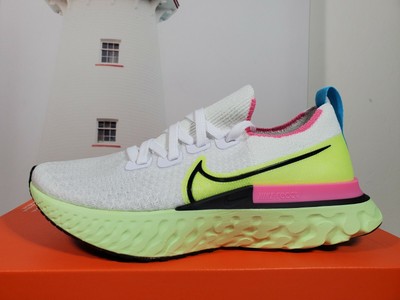 black and pink nike react