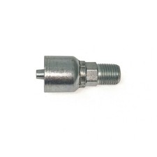 4G-4MP Hydraulic Hose Crimp Fitting 1/4 inch Hose X 1/4 inch NPT- Male Solid Rig