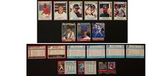 LOT OF 9 POST CEREAL CARDS FROM THE 1990 TO 1993 COLLECTOR SERIES; VG TO EXC
