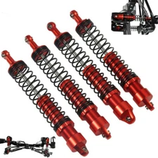 4Pcs 120mm Shock Absorber Set for 1/10 RC TRX4 Axial Wraith SCX10 D90 Model Car