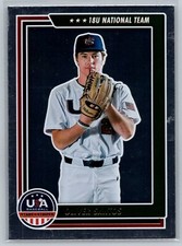 2022 Panini USA Baseball Stars & Stripes #66 Oliver Santos 18U US National