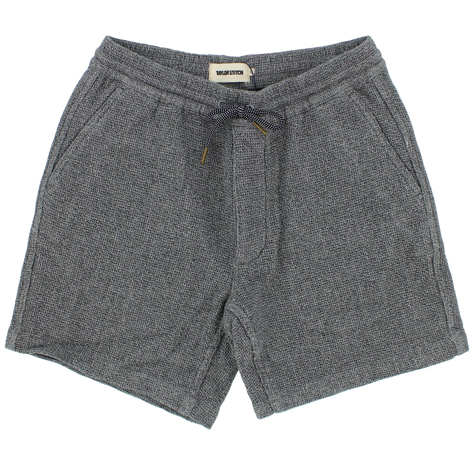 Men's Taylor Stitch Short Apres Waffle Charcoal 100% Cotton MSRP $88