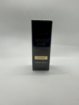 ARMANI CODE Giorgio Armani Men's EDP Travel Spray, .5 oz. 15 ml, NEW