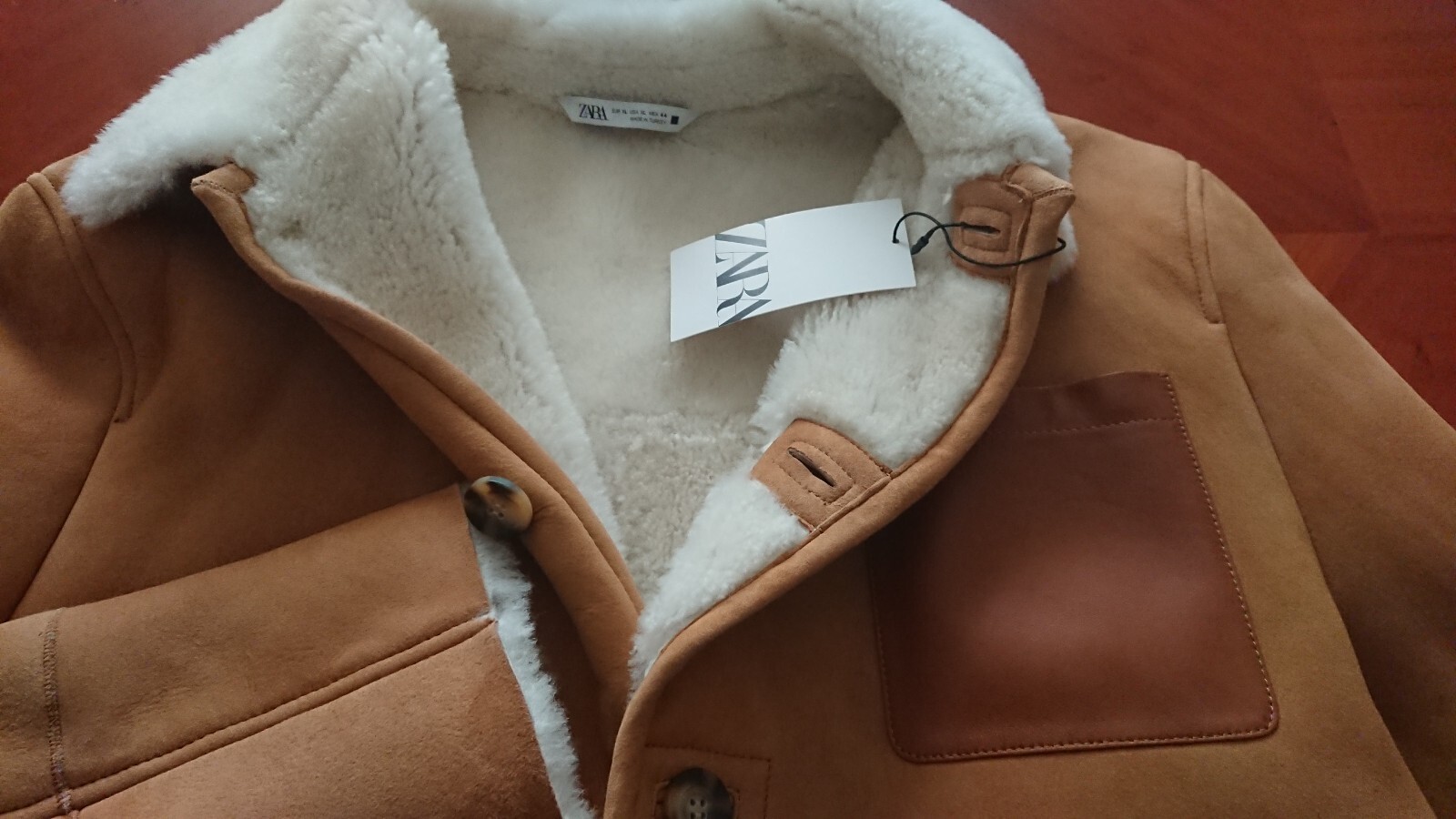 ZARA PREMIUM LIMITED EDITION LEATHER FUR JACKET COAT | 2521/602 | XL | NEW +$599 image 8