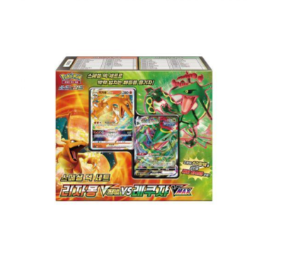 Pokemon Card Game Special Deck Set Charizard VSTAR vs Rayquaza
