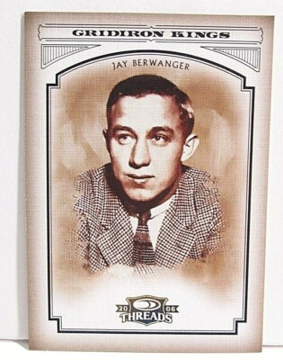 2006 Threads Gridiron Kingsd JAY BERWANGER #CGK-32 - University Of Chicago 