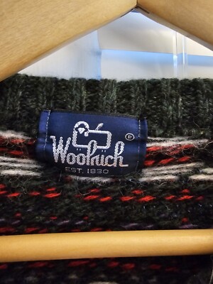 Vintage Woolrich SKI Sweater Chunky Nordic 90s Snowflake Vintage Woolrich SKI Sweater Chunky Nordic 90s Snowflake