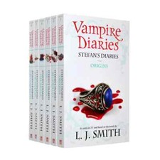 L. J. Smith Vampire Diaries Stefan's Diaries Complete Collection 6 Books Set