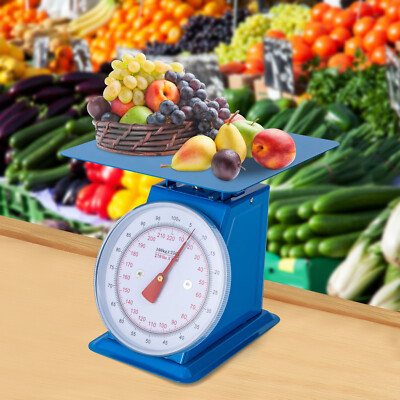 Kitchen Food Scale Industrial Dial Scale Mechanical Weighing Scale 100kg/220lbs