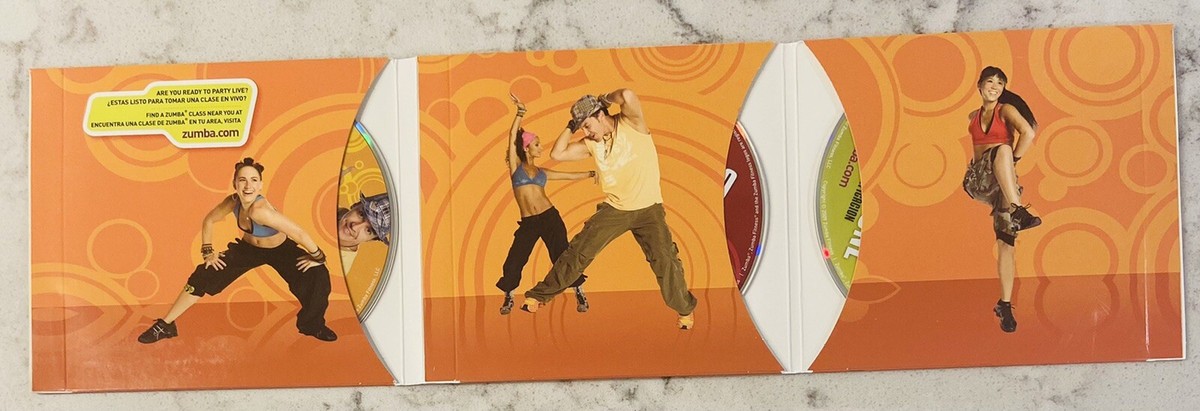 ZUMBA FITNESS COMPLETE TOTAL BODY TRANSFORMATION SYSTEM 3 DVD SET