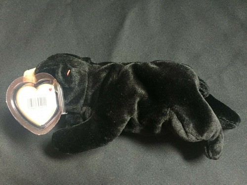 Ty Beanie Babies Blackie the Bear July 15, 1994 - Tush Tag 1993 - Picture 4 of 9