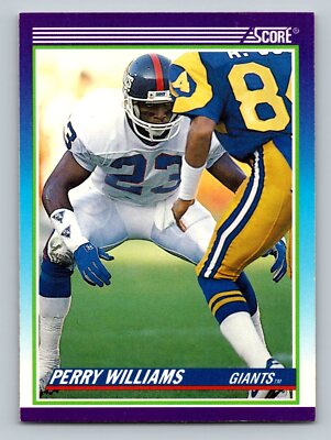 1990 Score #471 Perry Williams New York Giants | eBay