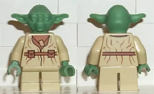 LEGO Star Wars Yoda with Back Printing minifigure 7103 7260