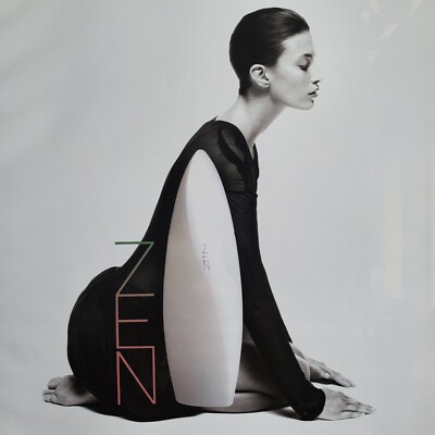 PRINT ADVERTISEMENT Shisheido Zen Eu de Parfum Macy's Dept Store Fashion Perfume