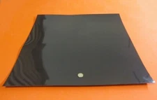 HDPE (Polyethylene) Sheet Black, .062 (1/16) Thick x 24" Wide x 24" Long 4 Units