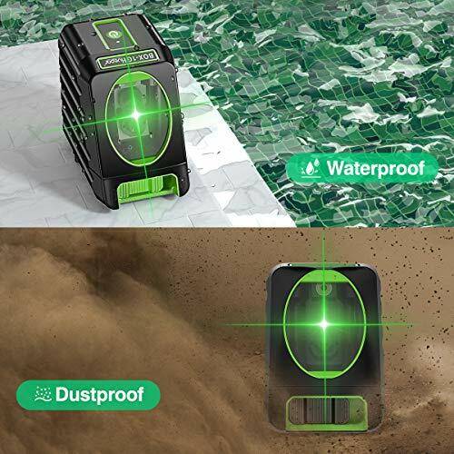 Self-leveling Laser Level Box-1G 150ft/45m Outdoor Green Cross Line Laser Level