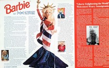 4pg History Article  Pics BARBIE at FAO Schwarz